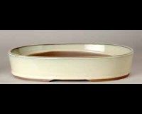 Quality Blue glazed 8x6x2 bonsai pot